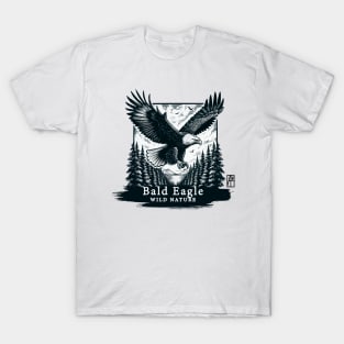 Bald Eagle - WILD NATURE - BALD EAGLE -14 T-Shirt